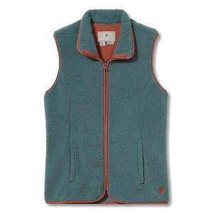 NWT royal robbins sherpa vest blue orange size small